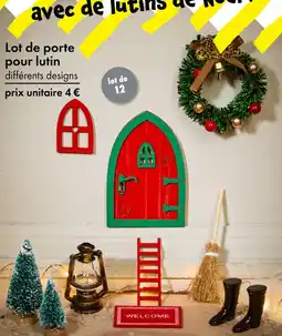 TEDi Lot de porte pour lutin offre