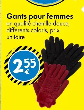 TEDi Gants pour femmes offre