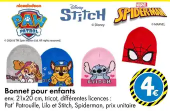 TEDi Nickelodeon Bonnet pour enfants offre