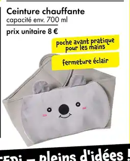 TEDi Ceinture chauffante offre