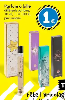 TEDi Parfum à bille offre
