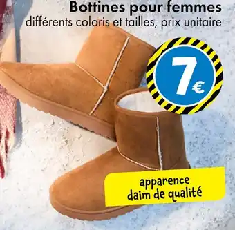 TEDi Bottines pour femmes offre