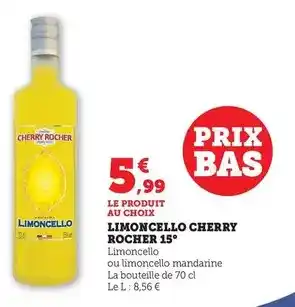 Bi1 Cherry rocher - limoncello offre