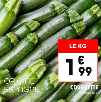 Supeco Courgette offre
