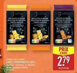 ALDI Gourmet gold - sables gourmands de noel offre