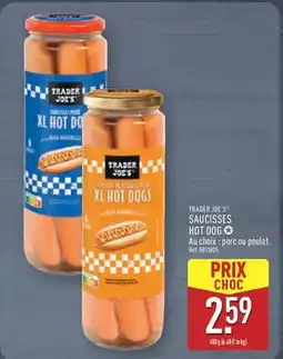 ALDI Trader joe's - saucisses offre