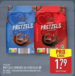 ALDI Bretzels enrobés de chocolat offre