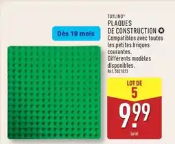 ALDI Plaques de construction offre