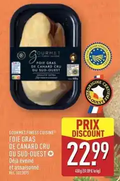 ALDI Canard - foie gras de cru du sud-ouest offre