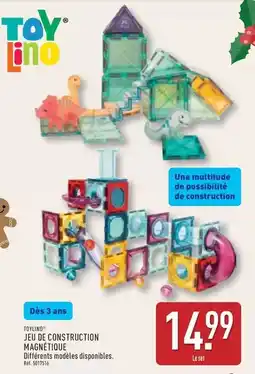 ALDI Jeu de construction manchtique offre