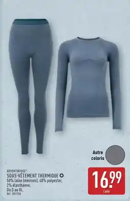 ALDI Sous-vêtement thermique offre