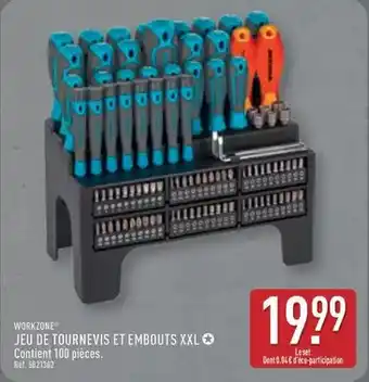 ALDI Jeu de tournevis et embouts xxl offre