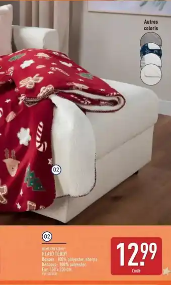 ALDI Home creation - plaid esty offre