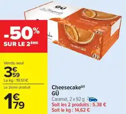 Carrefour Market Cheesecake gü offre