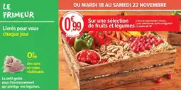 Carrefour Market Sur une sélection de fruits et légumes offre