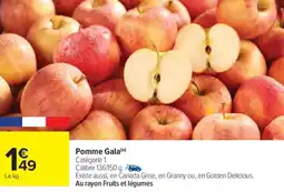 Carrefour Market Pomme Gala offre