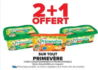 Carrefour Market Sur tout primevere offre
