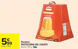 Carrefour Market Pandoro pasticceria del casato offre
