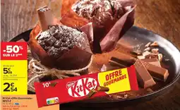 Carrefour Market Kit kat offre gourmande nestlé offre