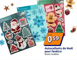 Action Autocollants de noël pour fenêtre offre