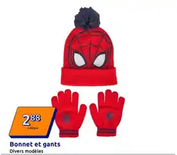 Action Bonnet et gants offre