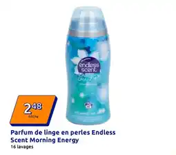 Action Parfum de linge en perles endless scent morning energy offre