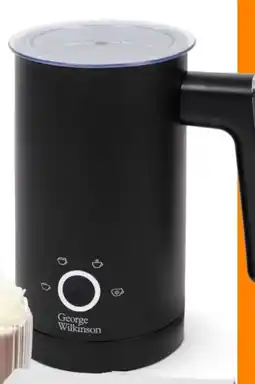 Action Chocolatière et mousseur à lait george wilkinson offre