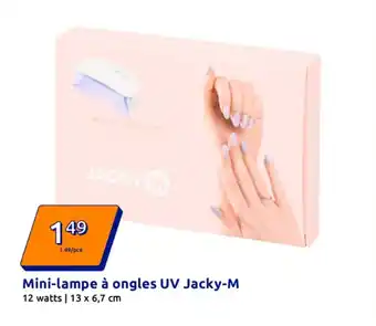 Action Mini-lampe à ongles uv jacky-m offre