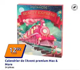 Action Calendrier de l'avent premium max & more offre