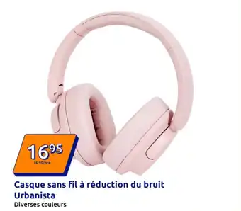 Action Casque sans fil à réduction du bruit urbanista offre