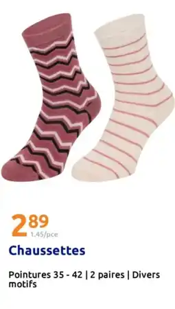 Action Chaussettes offre