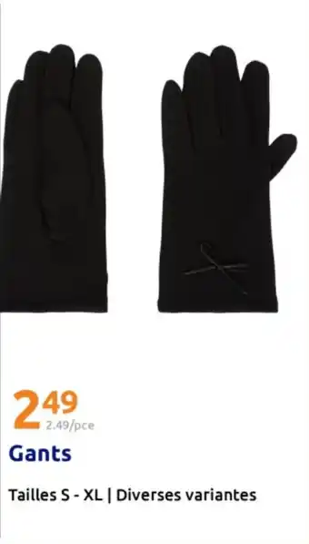 Action Gants offre