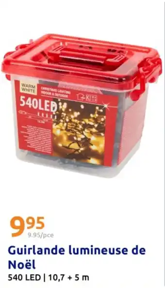 Action Guirlande lumineuse de noël offre
