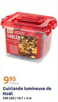 Action Guirlande lumineuse de noël offre