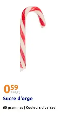 Action Sucre d'orge offre