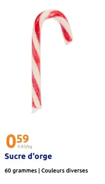 Action Sucre d'orge offre