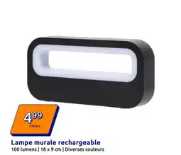 Action Lampe murale rechargeable offre
