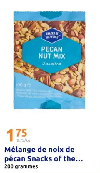 Action Mélange de noix de pécan snacks of the offre