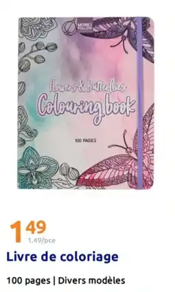 Action Livre de coloriage offre