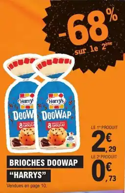 E.Leclerc Express Brioches doowap harry's offre
