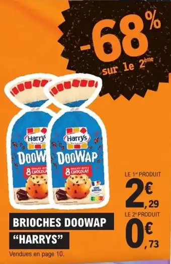 E.Leclerc Express Brioches doowap harry's offre