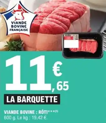 E.Leclerc Express Viande bovine rôti offre