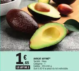 E.Leclerc Express Avocat affiné offre