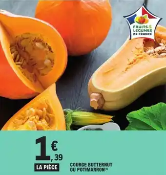 E.Leclerc Express Courge butternut ou potimarron offre