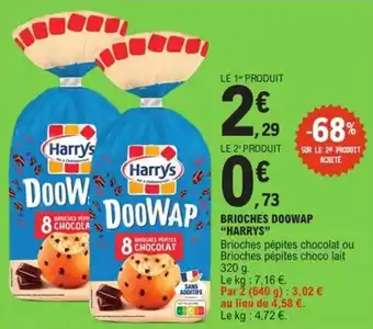 E.Leclerc Express Brioches doowap harrys offre