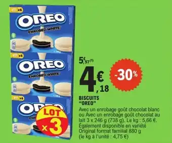 E.Leclerc Express Biscuits oreo offre