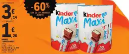 E.Leclerc Express Barres kinder maxi offre