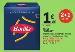 E.Leclerc Express Pâtes barilla offre