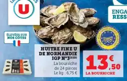 U Express Huitre fine u de normandie igp n°3 offre
