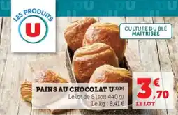 U Express Pains au chocolat u offre
